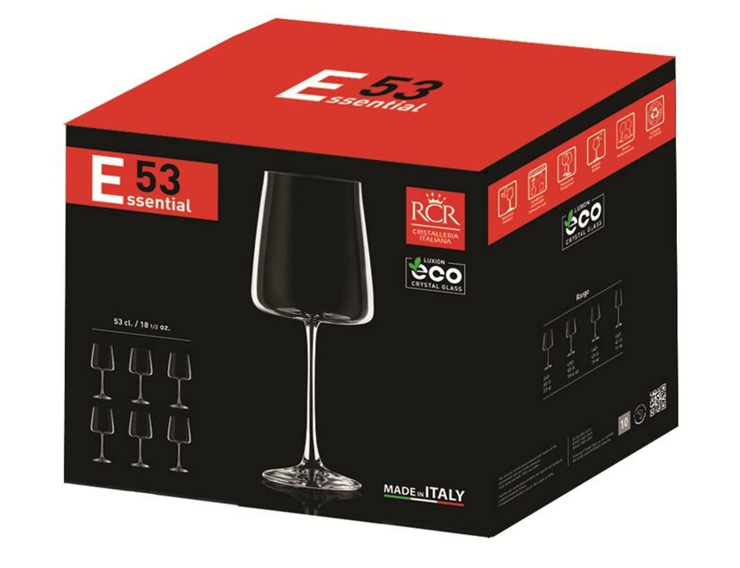 Set van 6 witte wijnglazen (43 CL) - ESSENTIAL