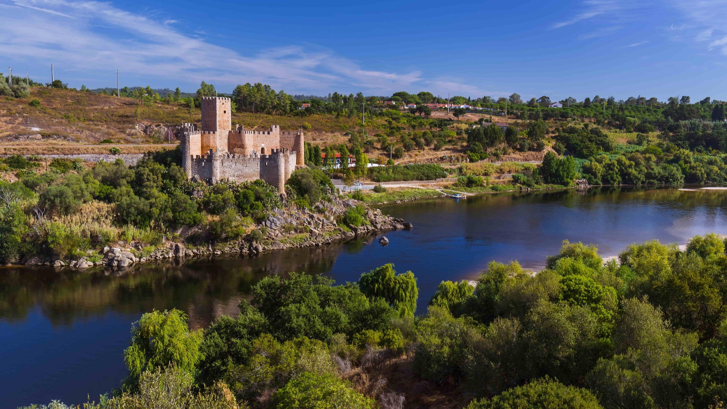 Wijnregio Tejo uit Portuga met rivier